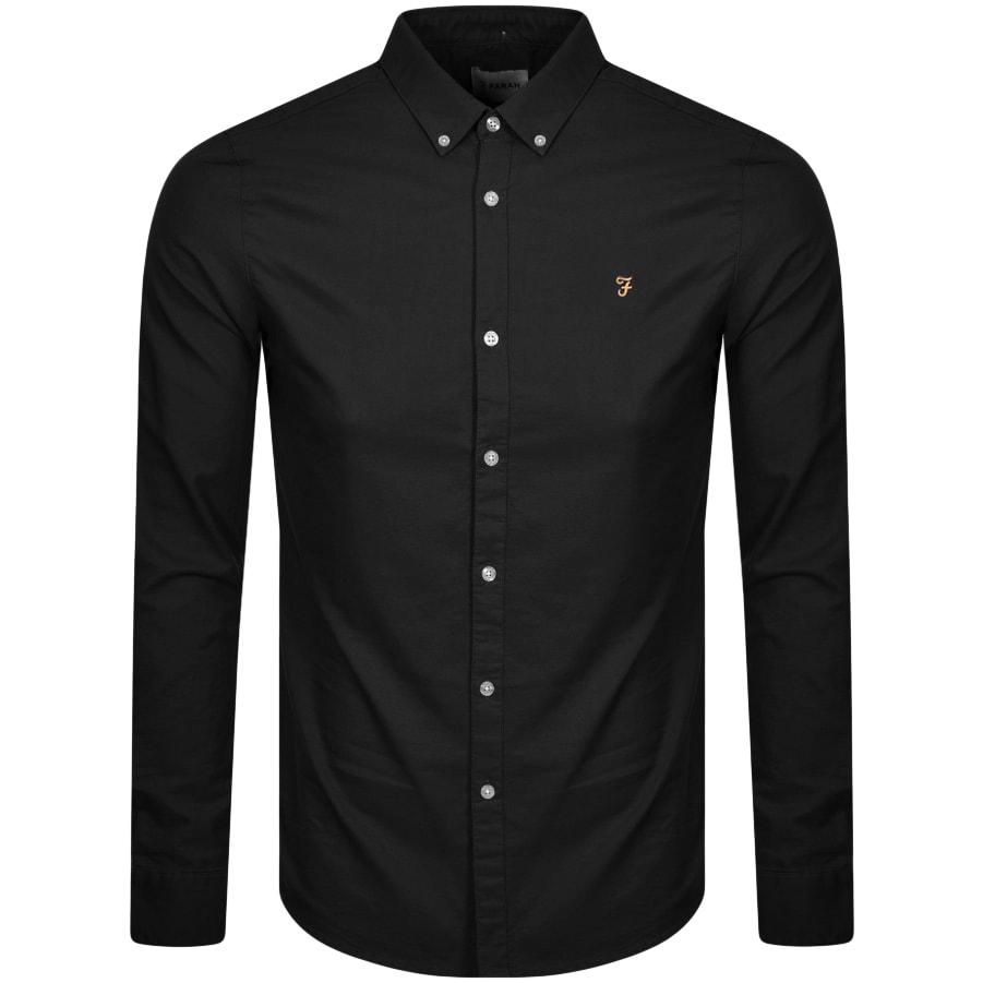 Alternative Image for ProductFarah Vintage Brewer Shirt Black1